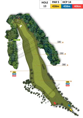 Bahnkarte Bahn 13, Par 5